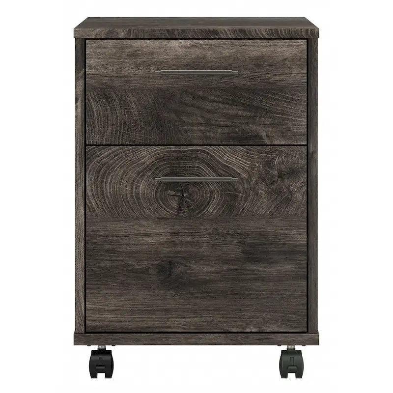 2 Drawer Mobile File Cabinet with Lock Wheels for Home Office