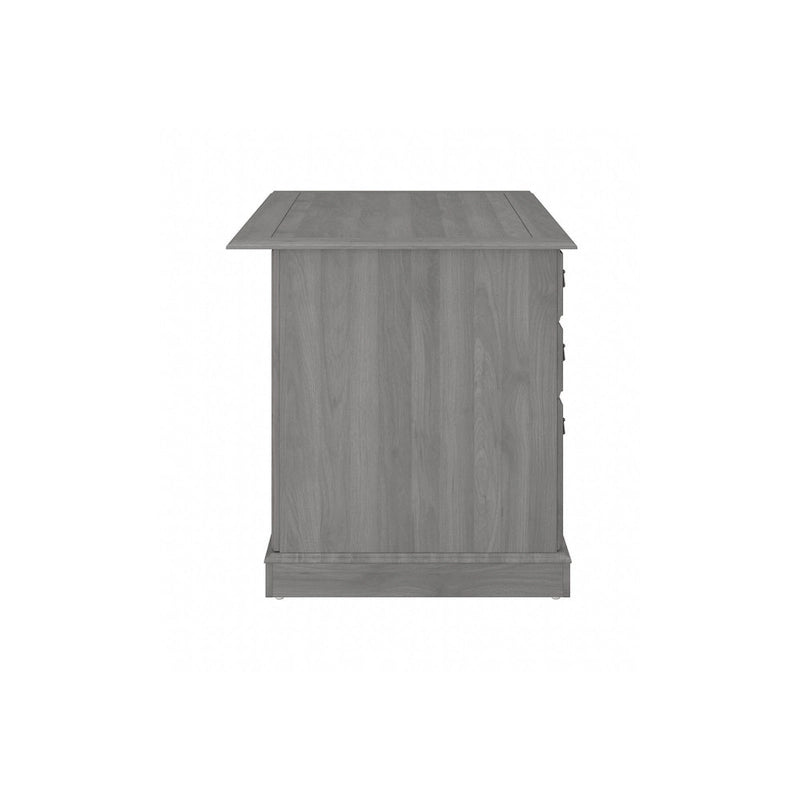 66W Executive Desk with Drawers Storage Traditional Style Home Office