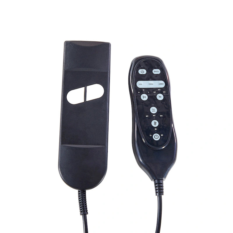 Weicher elektrischer Dreh-Schaukelsessel mit Heizfunktion, Massagefunktion und gepolsterten Armlehnen