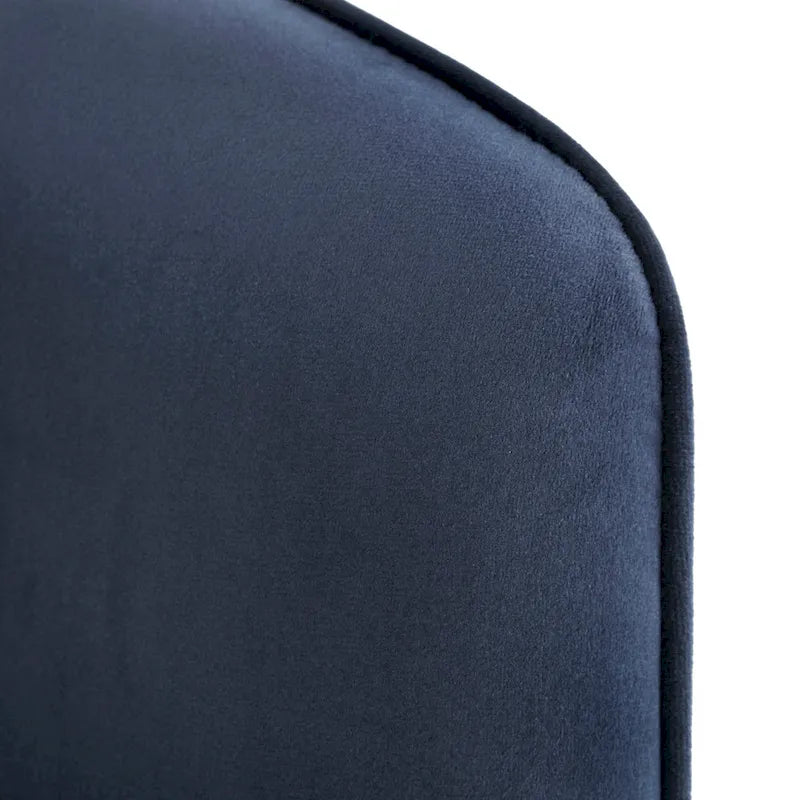 Gold Finish Velvet Accent Chair with Hairpin Legs and Foam Cushion