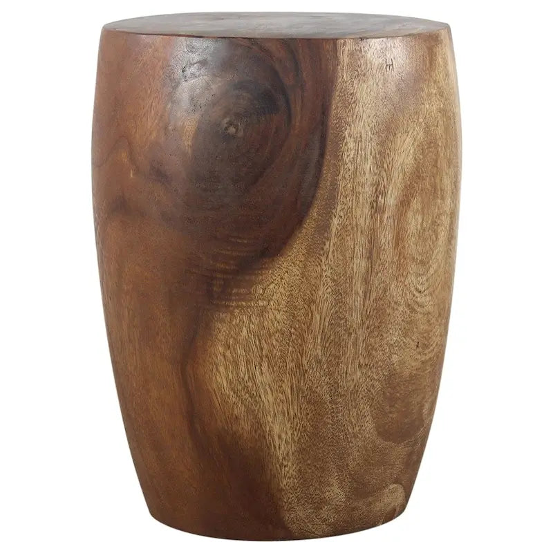Wood End Table 15 D x 20 Inch High Walnut Oil Finish