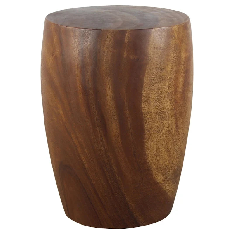 Wood End Table 15 D x 20 Inch High Walnut Oil Finish