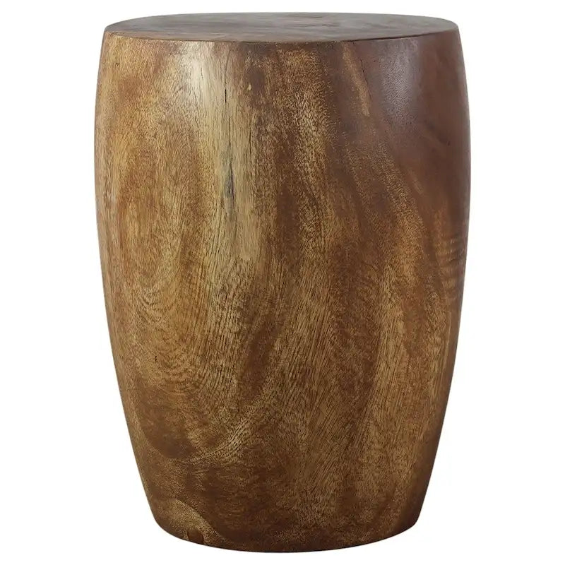Wood End Table 15 D x 20 Inch High Walnut Oil Finish