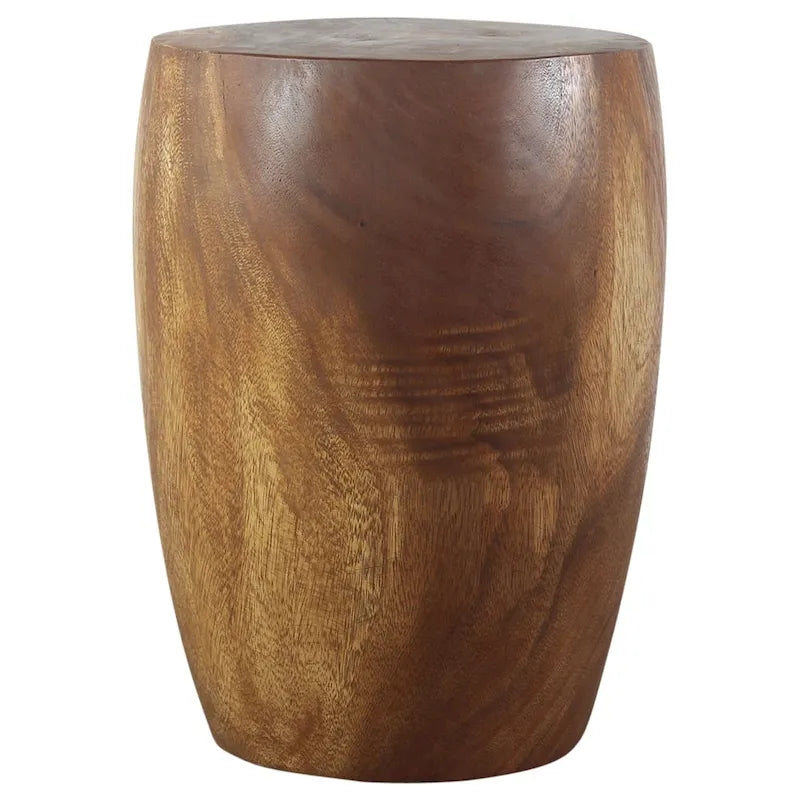 Wood End Table 15 D x 20 Inch High Walnut Oil Finish