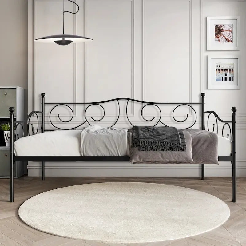 CraftPorch Contemporary Twin Size Metal Daybed