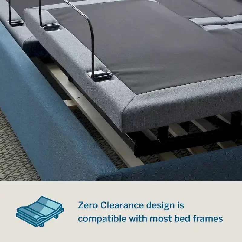 Deluxe Adjustable Bed Base with Wireless Remote and Smart App