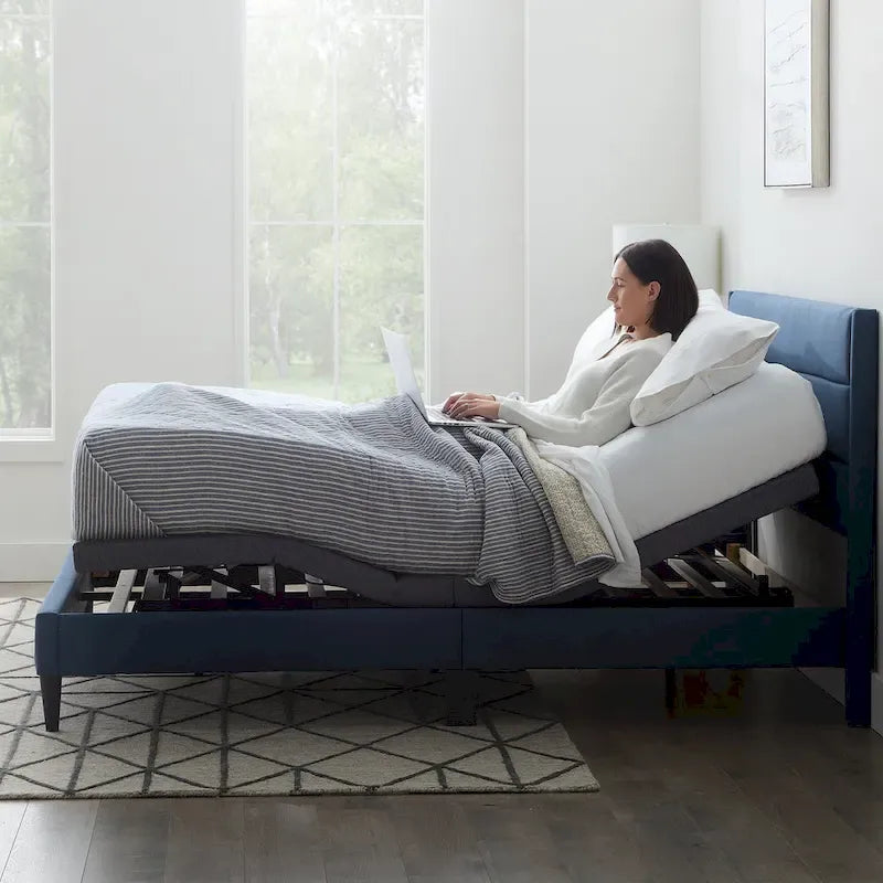 Deluxe Adjustable Bed Base with Wireless Remote and Smart App