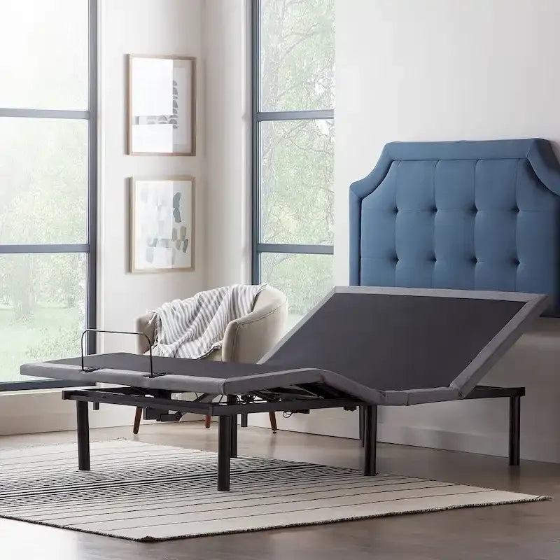 Deluxe Adjustable Bed Base with Wireless Remote and Smart App