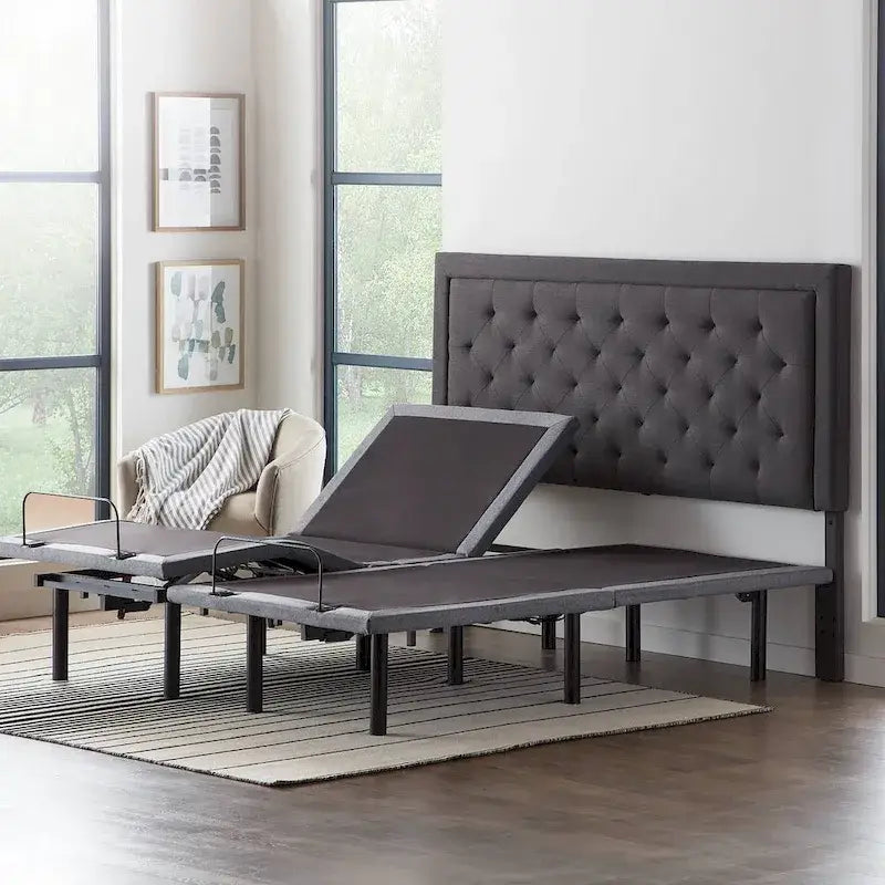 Deluxe Adjustable Bed Base with Wireless Remote and Smart App