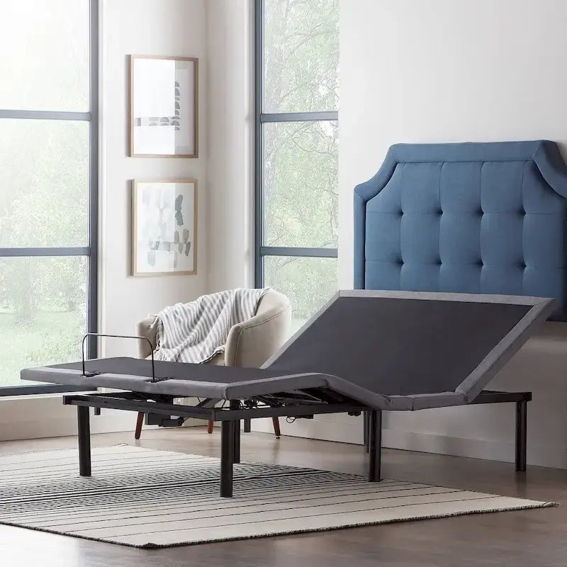 Deluxe Adjustable Bed Base with Wireless Remote and Smart App