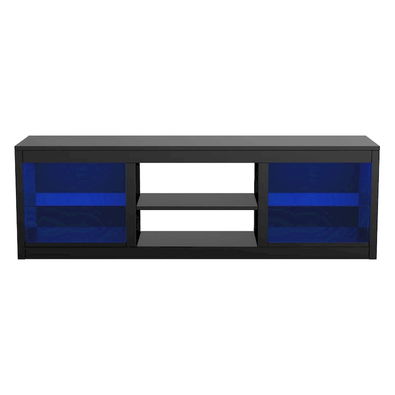 66-Inch Modern LED TV Stand Console Table for TVs up to 75 Inches
