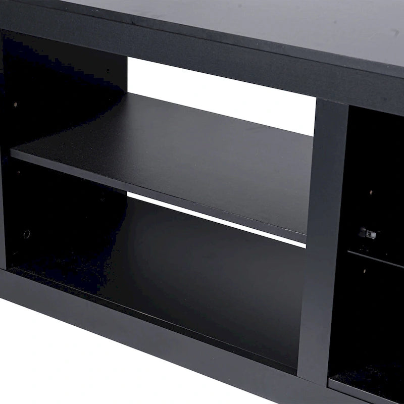 66-Inch Modern LED TV Stand Console Table for TVs up to 75 Inches