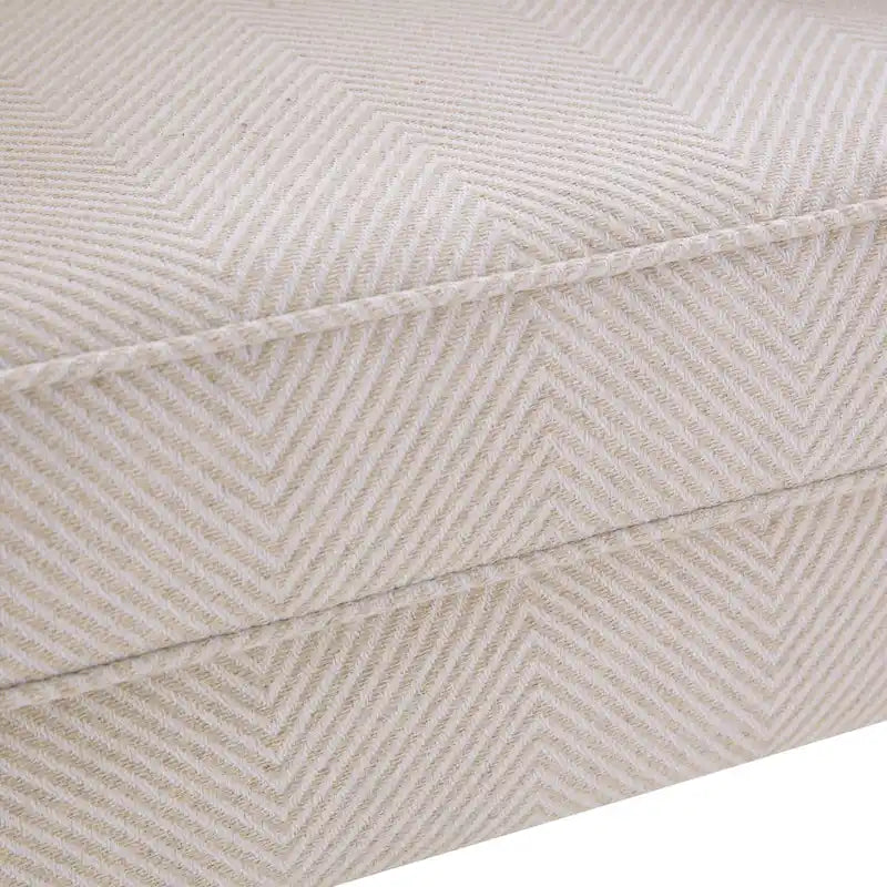 Accent Armchair with Turned Legs Set of 2 Blue/ Beige / Grey